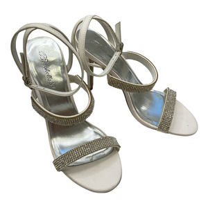 Breckelle's Open-Toe Bling Heels Size 7